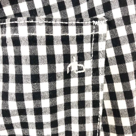 Rag & Bone 10 Inch Capri Gingham pants Size 25 - Picture 5 of 7